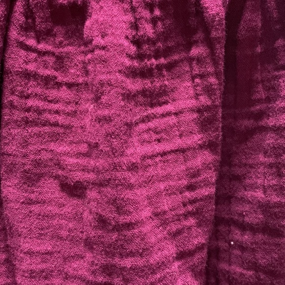 Terra & Sky ruffle strap tank color purple size 2x - Picture 4 of 6